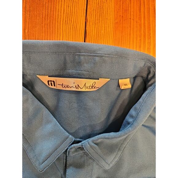 Travis Mathew 4-Button Mens Polo Shirt Size 2XL Short Sleeves - Picture 5 of 9